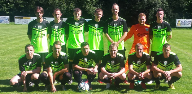 Equipe 1�re : les maillots sont offerts par EuroSpar Jamoigne